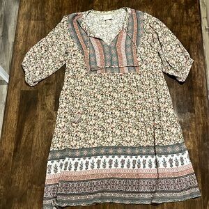 Knox Rose floral print dress